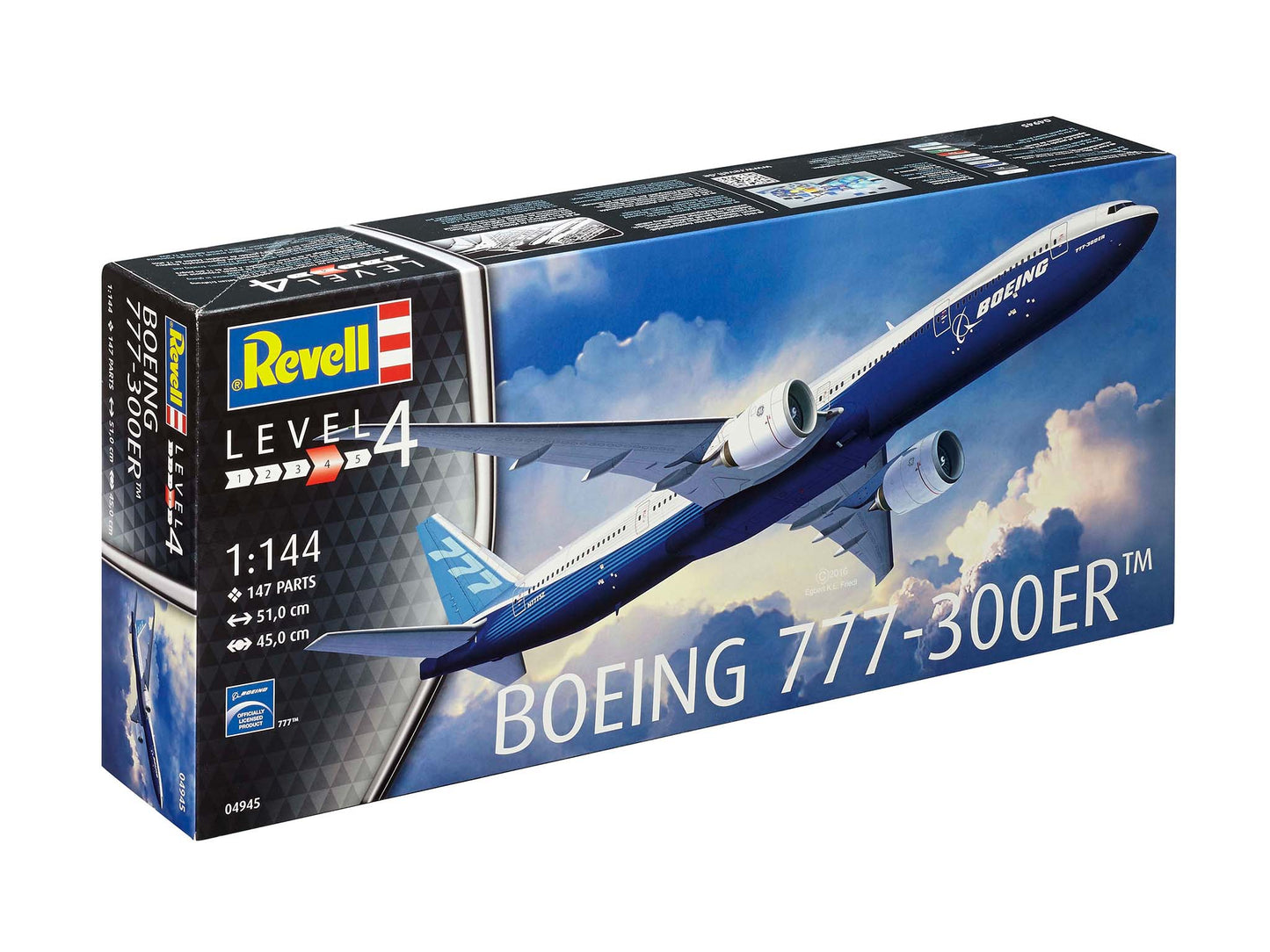 Boeing 777-300ER Modellbausatz 1:144