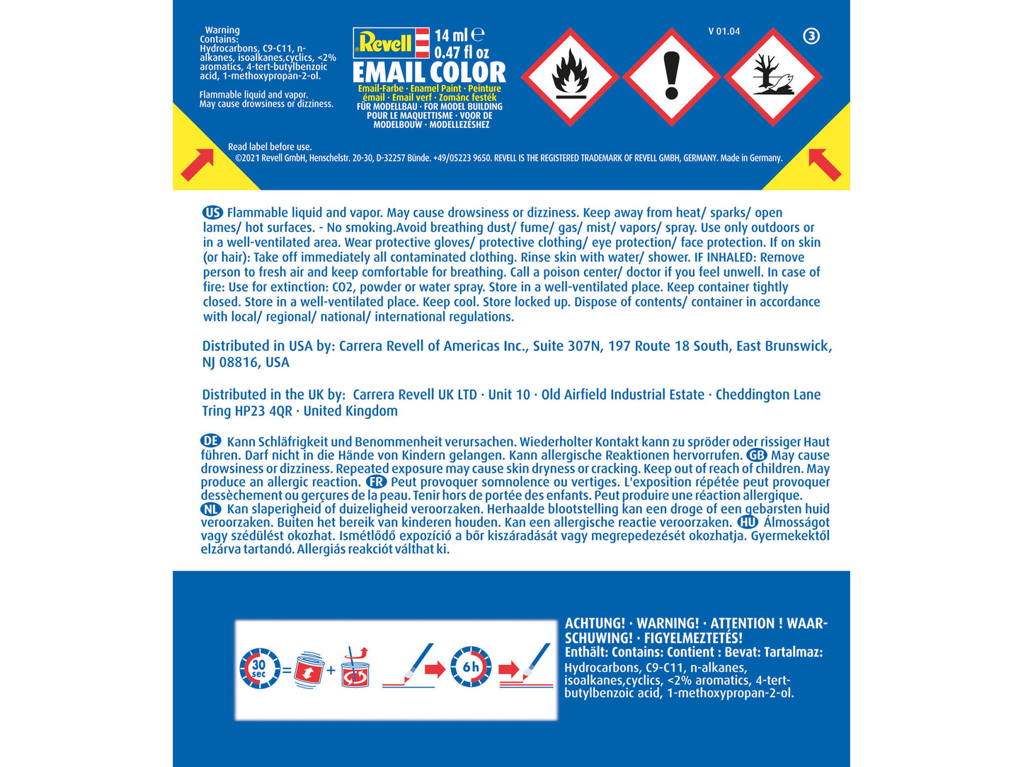 Email Color, Modellbaufarbe auf Kunstharzbasis