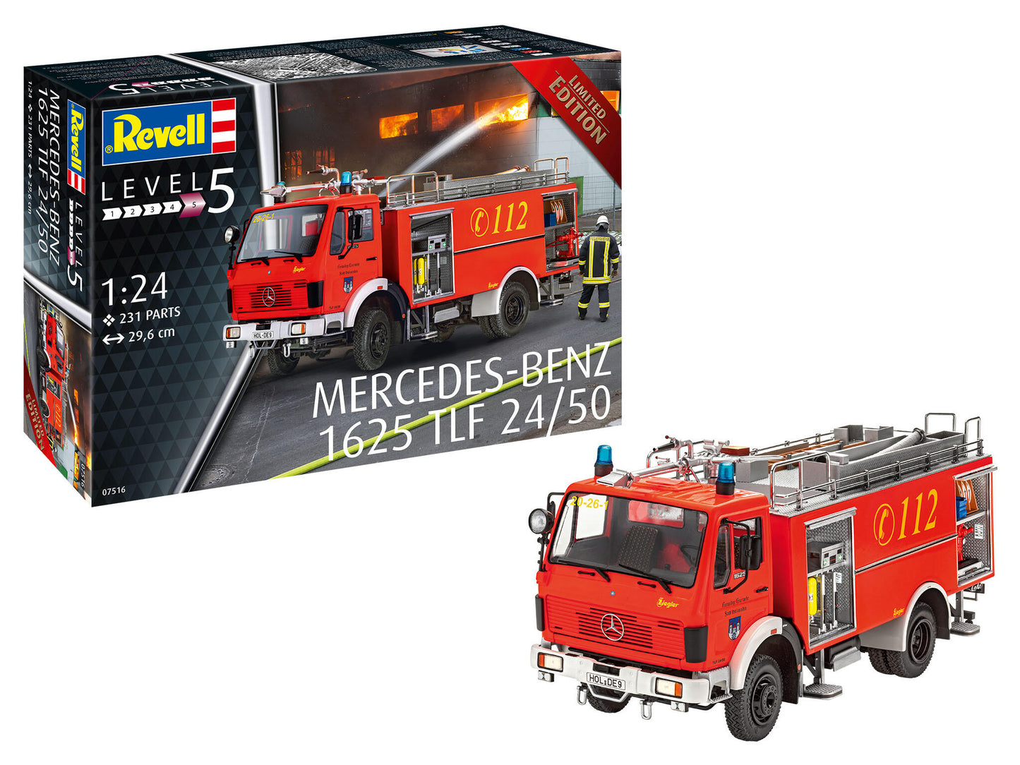 Mercedes-Benz 1625 TLF 24/50 Modellbausatz