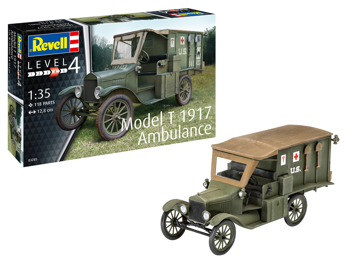 Model T 1917 Ambulance Modellbausatz 1:35
