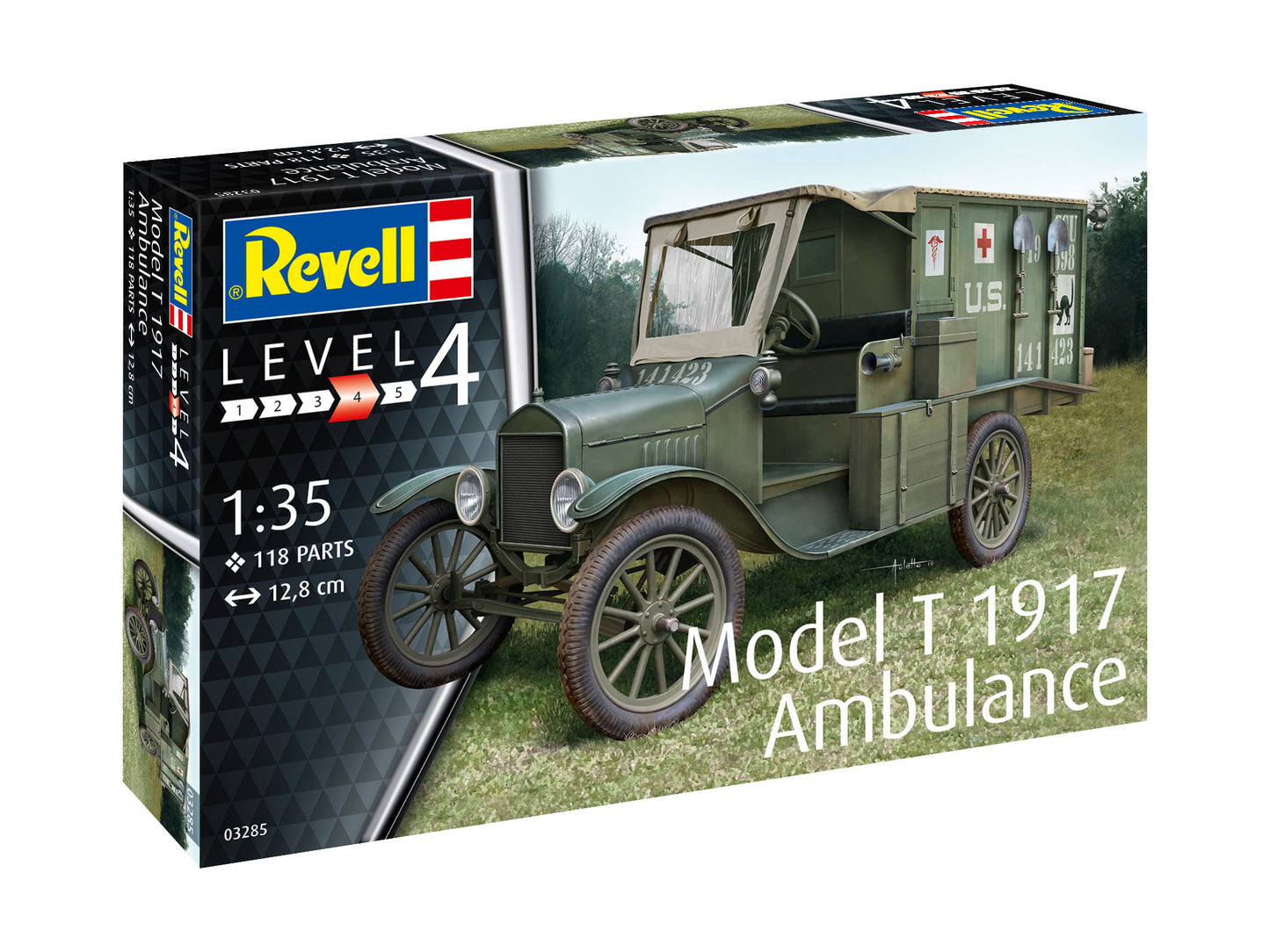 Model T 1917 Ambulance Modellbausatz 1:35