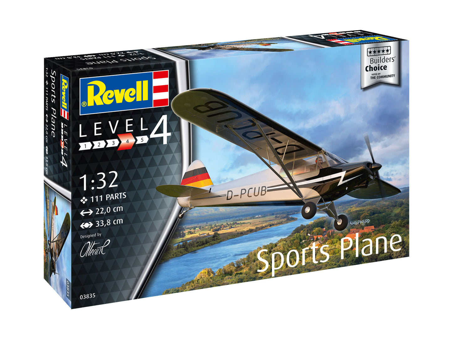 Sports Plane "Builder's Choice" Modellbausatz 1:32