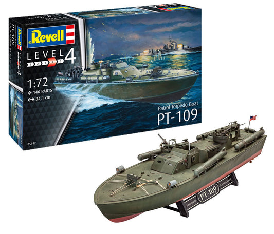 Patrol Torpedo Boat PT-109 Revell Modellbausatz 1:72
